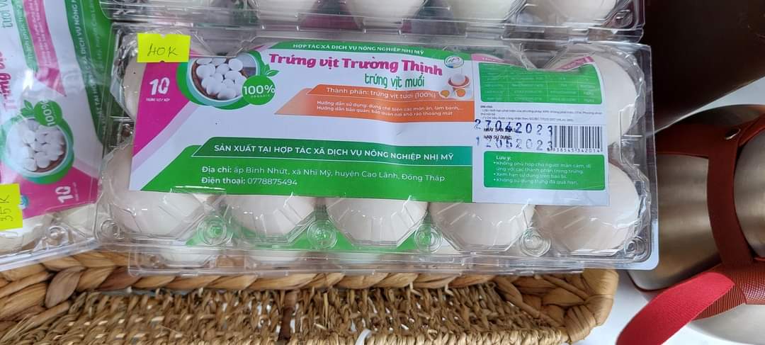 Trứng vịt muối