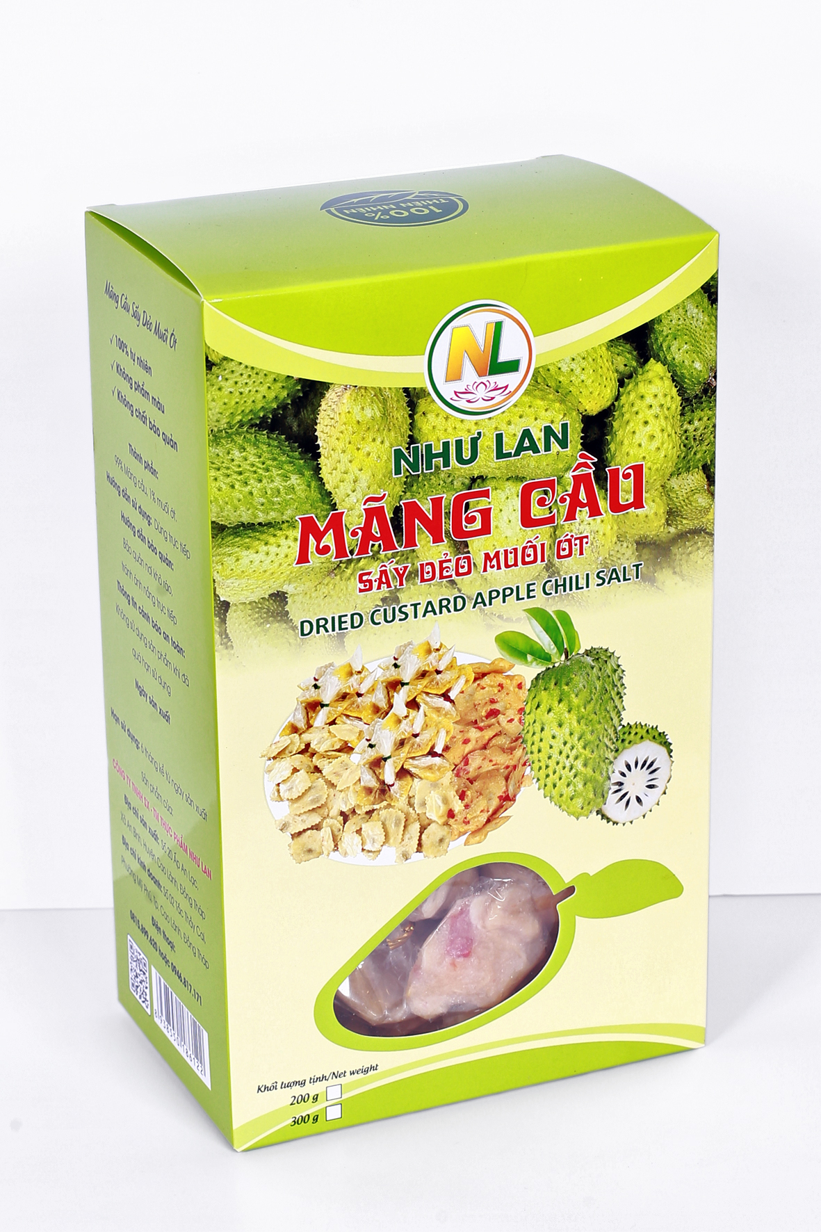 Mãng cầu sấy dẻo muối ớt