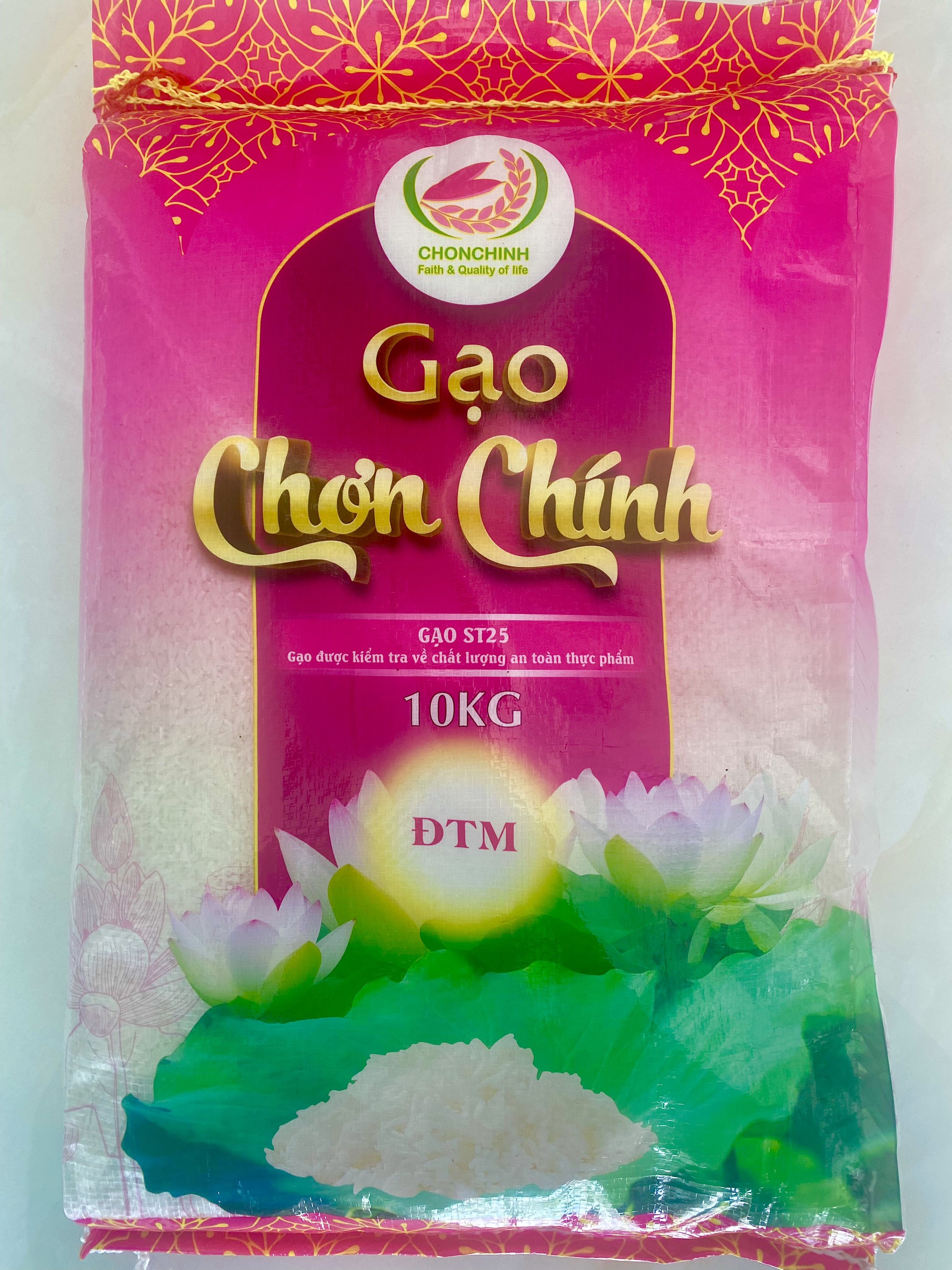 GẠO CHƠN CHÍNH ST25 