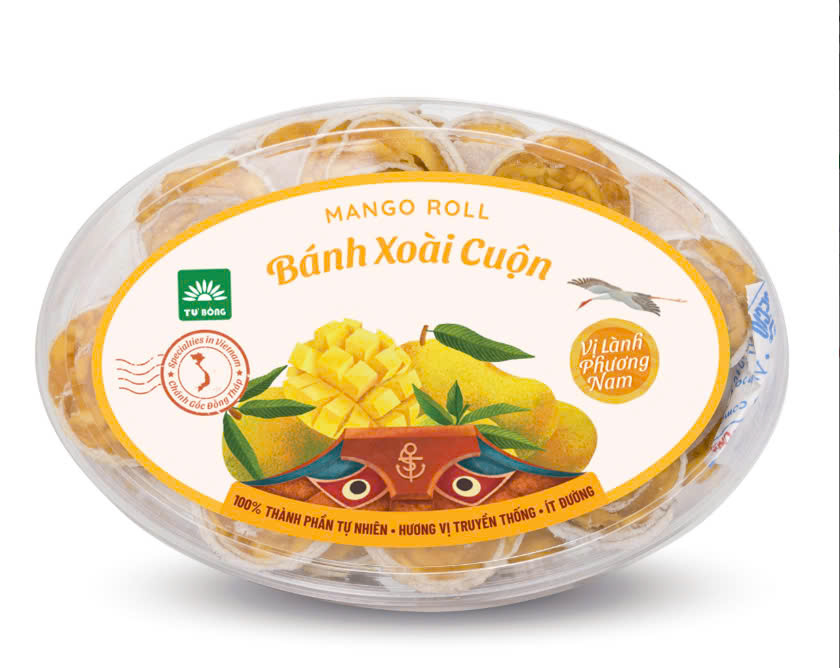 BÁNH XOÀI CUỘN