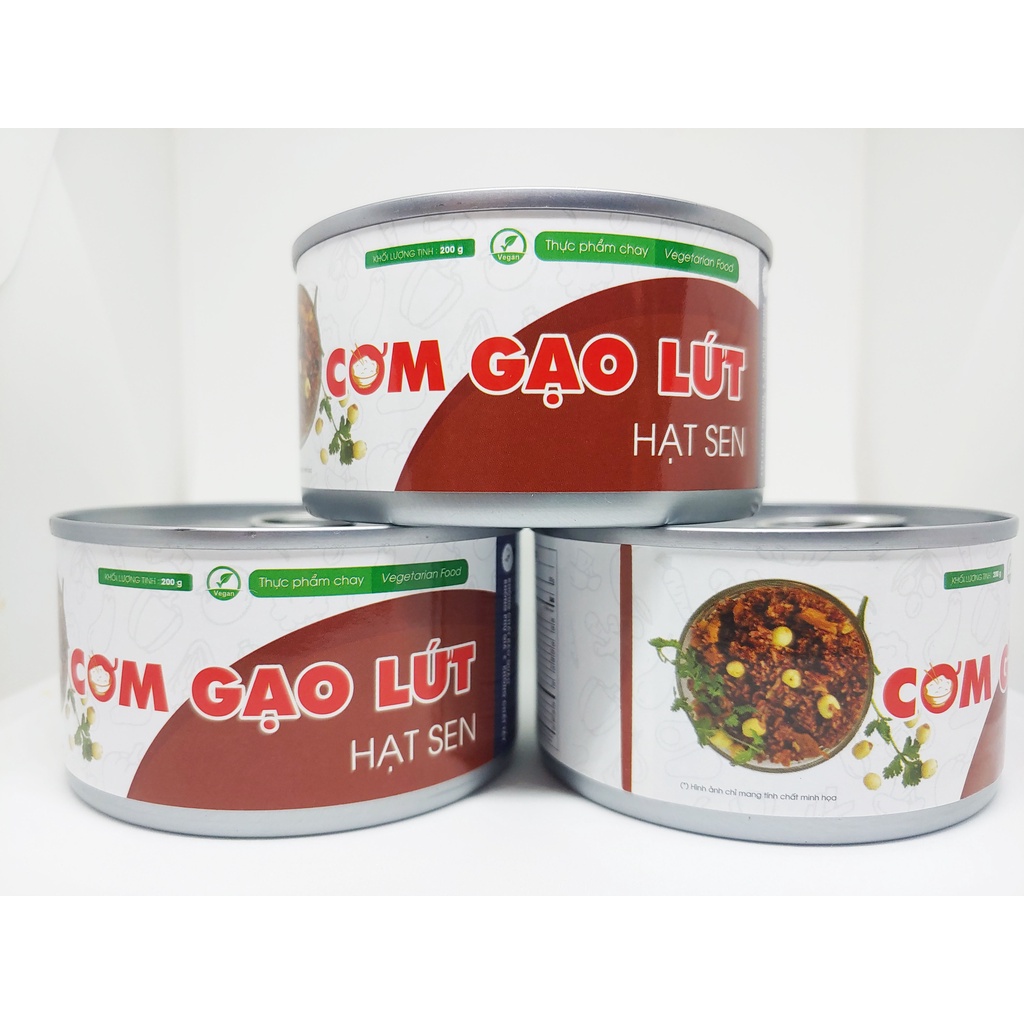 Cơm gạo lức hạt sen