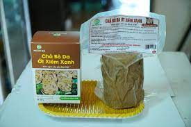 Chả bò da ớt xiêm xanh