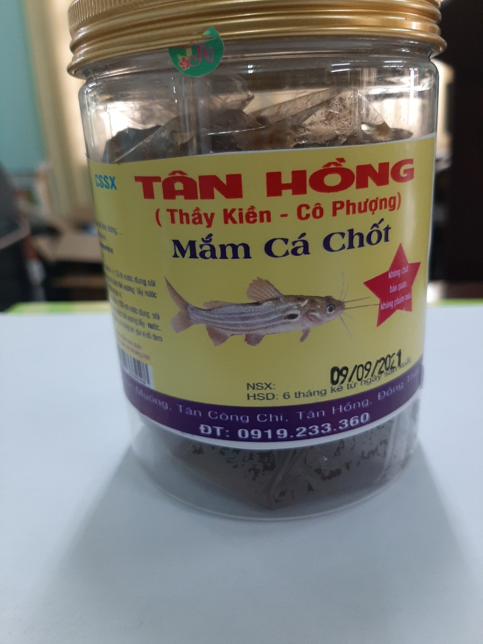 Mắm cá chốt